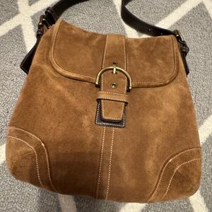Coach SoHo Suede Shoulder Bag #9482